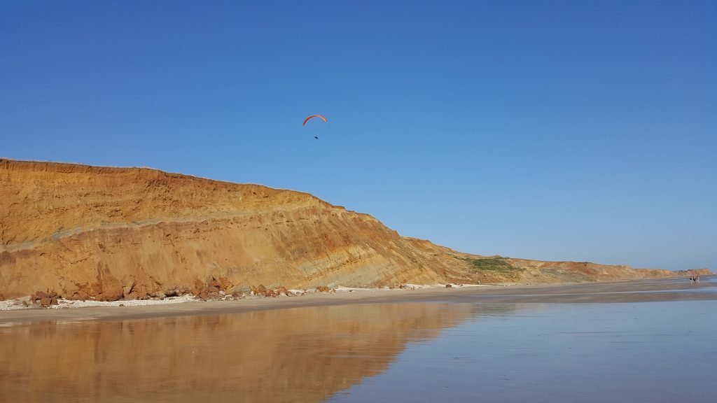 Fabulous sandy beach at Compton