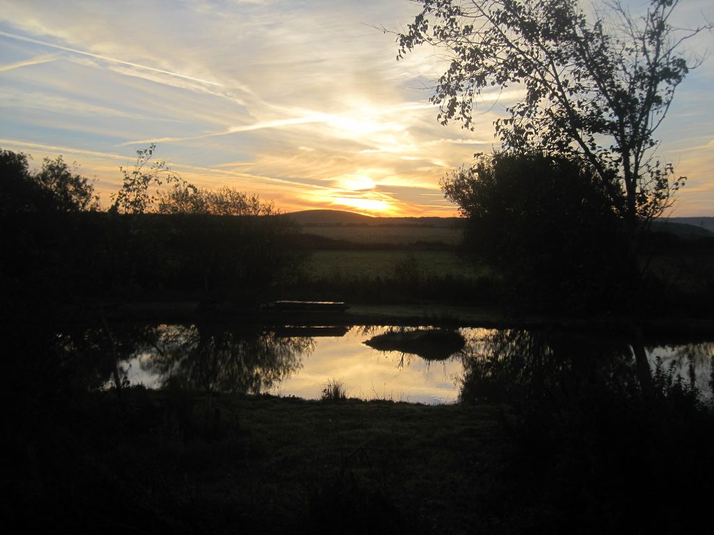 Sunrise over Gun Hill from The Little Barn